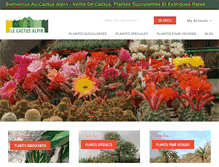 Tablet Screenshot of lecactusalpin.com